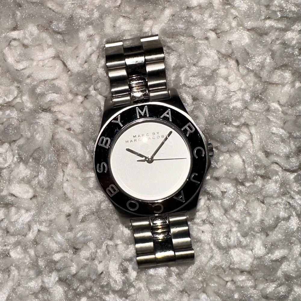 Marc Jacobs stainless steel watch